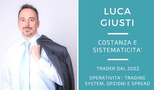 Luca Giusti, la costanza e lo sviluppo continuo di trading system
