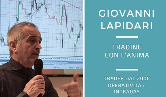 Giovanni Lapidari, trading con l’anima