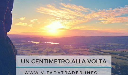 Gestire lo stress: un centimetro alla volta